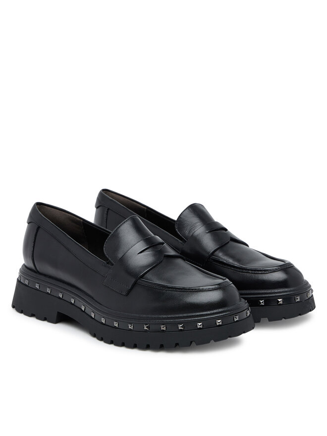 Tamaris Loafersy Tamaris 1-24767-45 Czarny