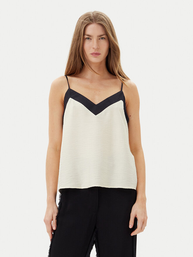 Vero Moda Vero Moda Τοπ Denise 10329790 Μπεζ Regular Fit