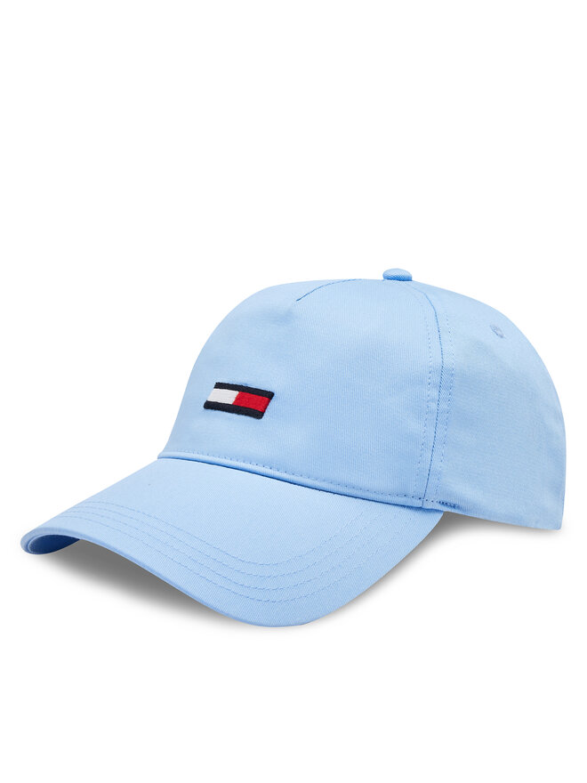 Tommy Jeans Czapka z daszkiem Tommy Jeans Tjw Elongated Flag 5 Panels Cap AW0AW15842 Niebieski