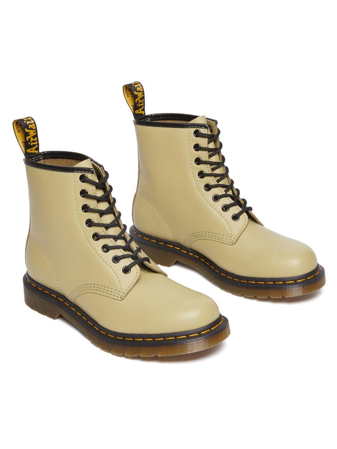 Dr. Martens Botas de combate Dr. Martens 1460 Smooth Beis