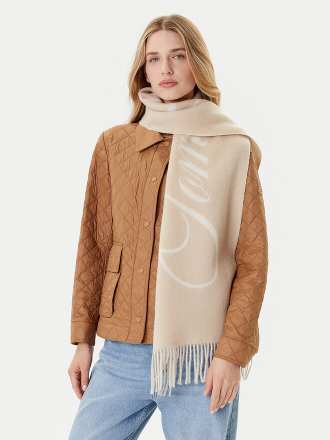 Tommy Hilfiger Šallīte Tommy Hilfiger Script Logo AW0AW17786 Bēšs