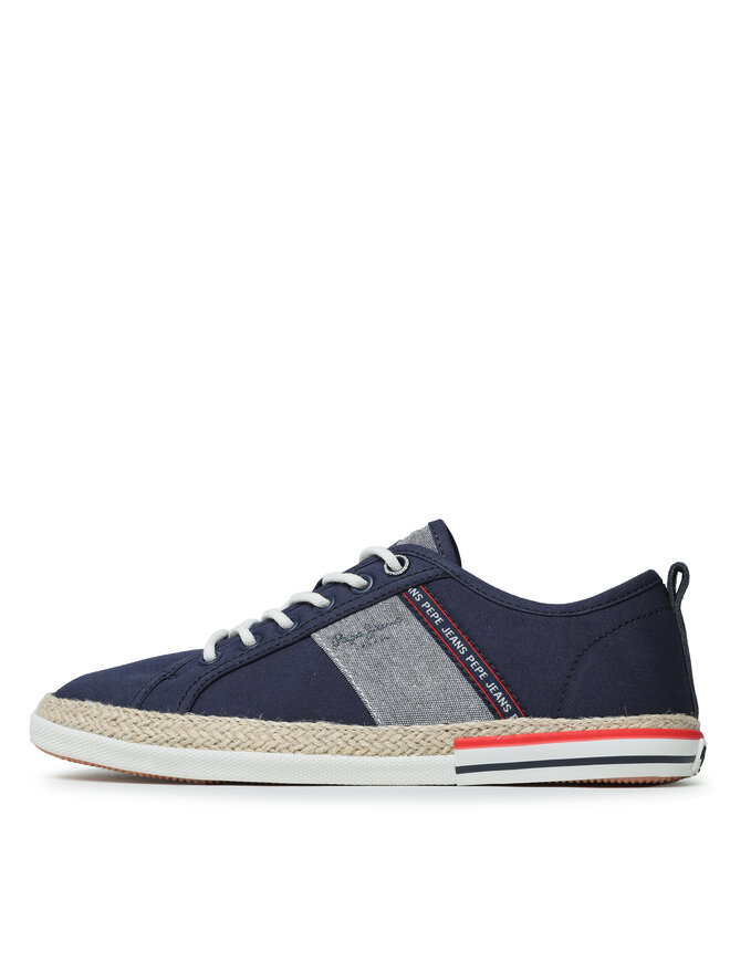 Pepe Jeans Espadryle Pepe Jeans Maoui Tape PMS30917 Granatowy