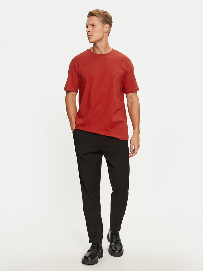Tommy Hilfiger Tommy Hilfiger Marškinėliai Essential MW0MW37267 Raudona Regular Fit