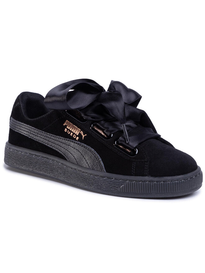 Puma suede heart artica noir sales