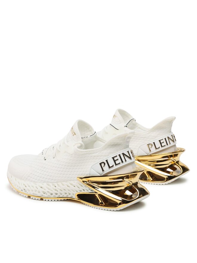 Plein Sport Снікерcи Plein Sport The Scratch FABS USC0335 PTE003N Білий