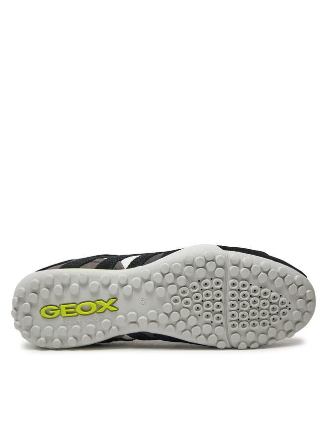 Geox Сникърси Geox Uomo Snake U4507A 022EK C9151 Черен