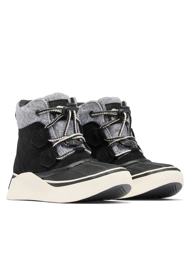 Sorel Schneeschuhe Sorel Youth Out N About™ Iv Chillz Wp 2101321010 Schwarz