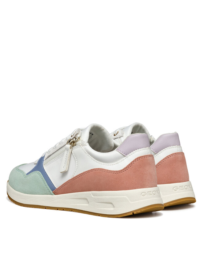 Geox Sneakers Geox D Bulmya D36NQB 01122 C1548 Alb