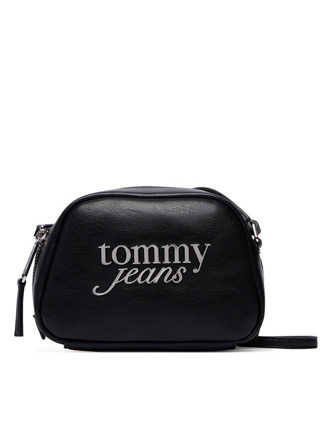 Tommy Jeans Handtasche Tommy Jeans Tjw Bold Camera Bag AW0AW18785 Schwarz