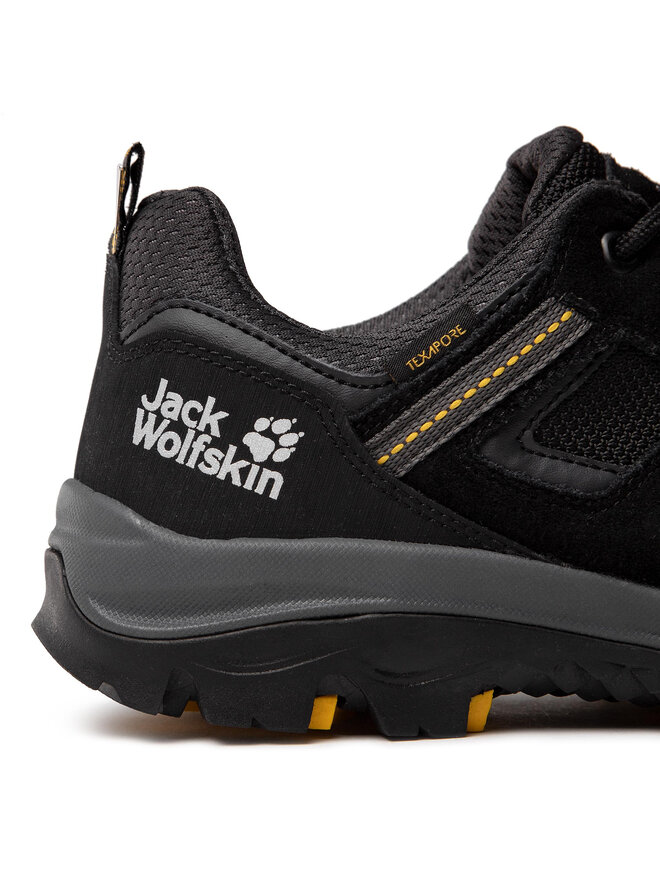 Jack Wolfskin Turistiniai batai Jack Wolfskin Vojo 3 Texapore Low M 4042441 Juoda