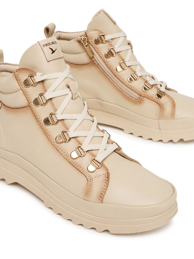 Pikolinos Schnürschuhe Pikolinos W3W-8564C11 Beige