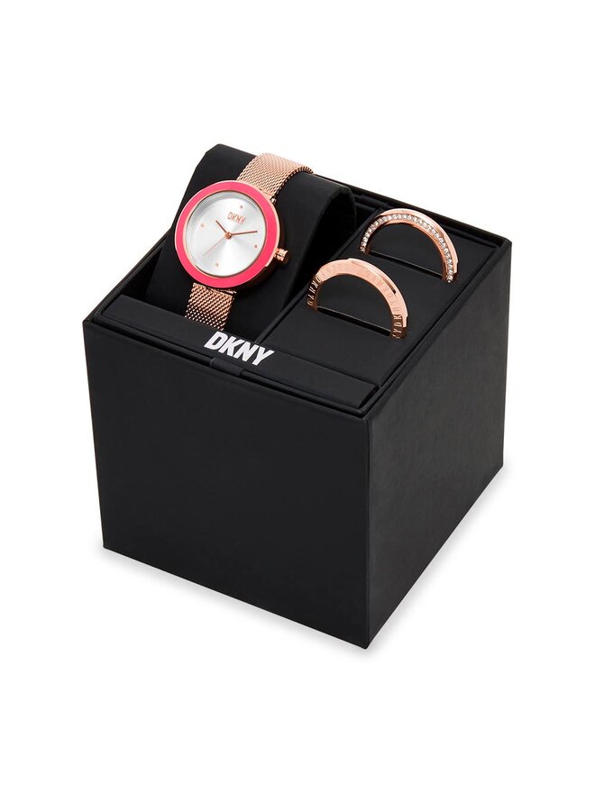 DKNY Uhr DKNY Sasha NY6654SET Rosé vergoldet