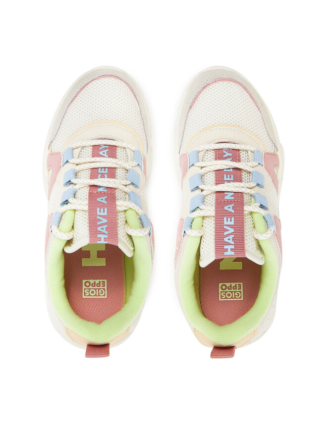 Gioseppo Sneakersy Gioseppo Hutchins 74912-P Écru
