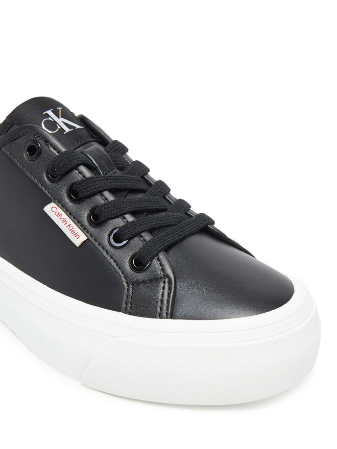 Calvin Klein Jeans Sportcipők Calvin Klein Jeans Vulc Flatform Lth YW0YW01886 Fekete