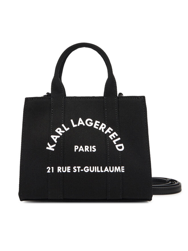 KARL LAGERFELD Handtasche KARL LAGERFELD A3W50118 Schwarz