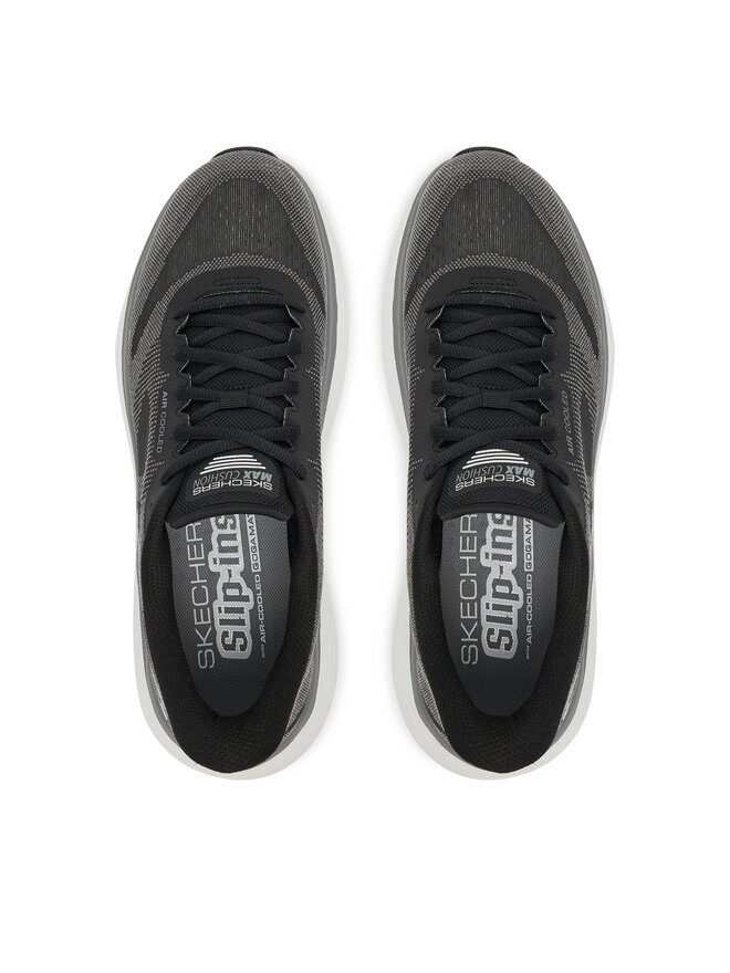 Skechers Buty do biegania Skechers Max Cushioning Endeavour-Exciton 220611/BLK Czarny
