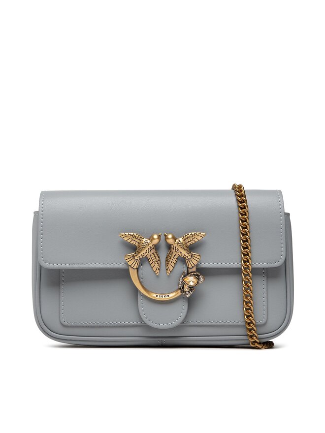 Handtasche Pinko Love Pocket Simply Je 1 C AI 22 23 PLTT 1P22TQ Y5H7 Blau eschuhe