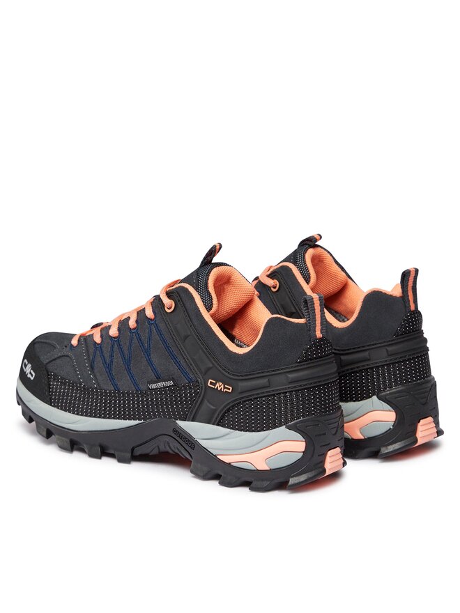 CMP Botas de trekking CMP Rigel Low Wmn Treking Shoe Wp 3Q13246 Gris