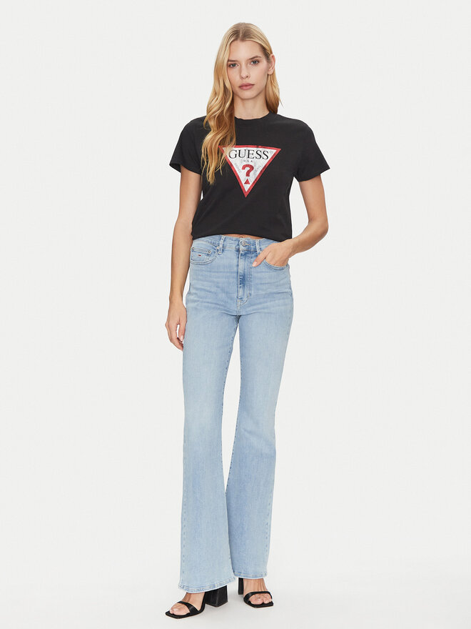 Guess Guess Camiseta W2BI69 K8FQ1 Negro Regular Fit