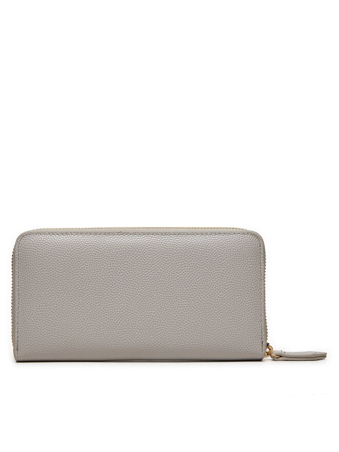 Valentino Голям дамски портфейл Valentino Divina VPS1R4155G Екрю