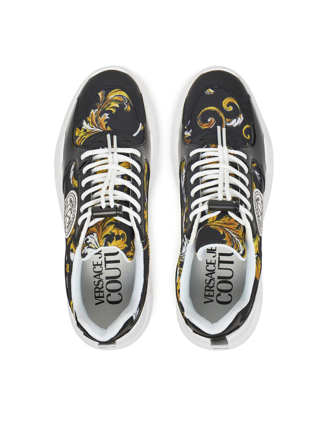 Versace Jeans Couture Sneakersy Versace Jeans Couture 78VA3SC7 Czarny