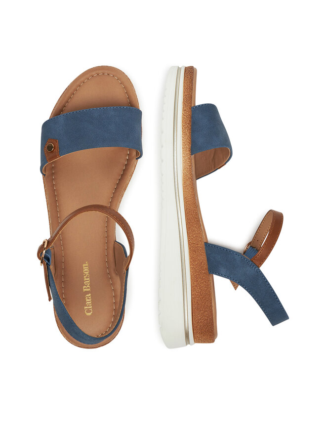 Clara Barson Sandale Clara Barson WS2506-01 Albastru