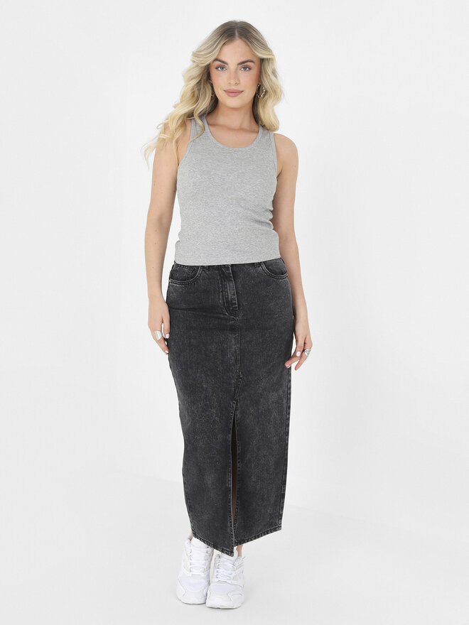 Brave Soul Brave Soul Felső LV-627CIERAPKA Szürke Slim Fit