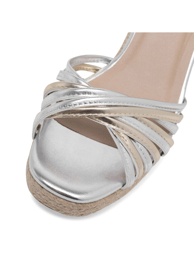 DeeZee Sandały DeeZee WYL2610-01 Srebrny