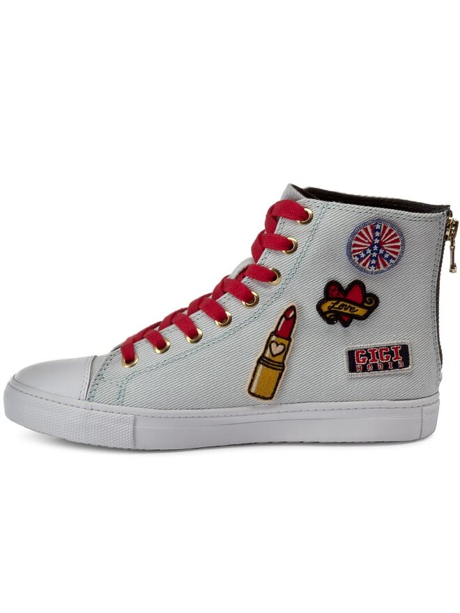 Sneakers Tommy Hilfiger High Top Sneaker Gigi Hadid 1C FW0FW01134 White 100 escarpe