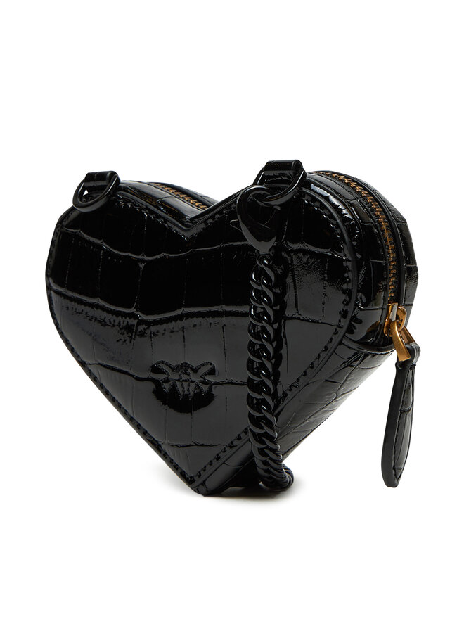 PINKO Monētu maciņš PINKO Heart Pills Holder . AI 24-25 PCPL 103835 Z1SY Melns