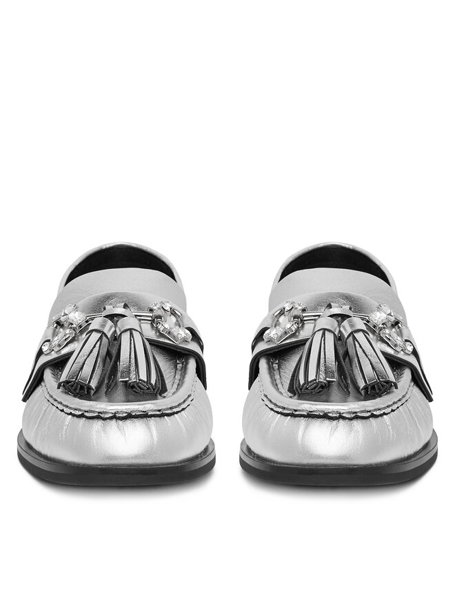 Eva Minge Loaferice Eva Minge PETUNIA-V1792-335-1 Srebrna