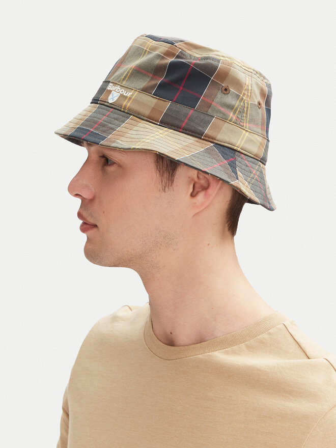Barbour Kapelusz Barbour Tartan MHA0618TN11 Zielony
