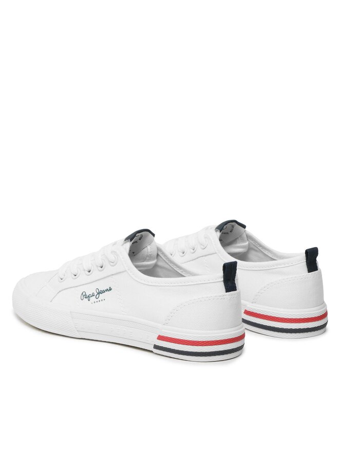 Pepe Jeans Кросівки Pepe Jeans Brady Basic Boy PBS30549 Білий