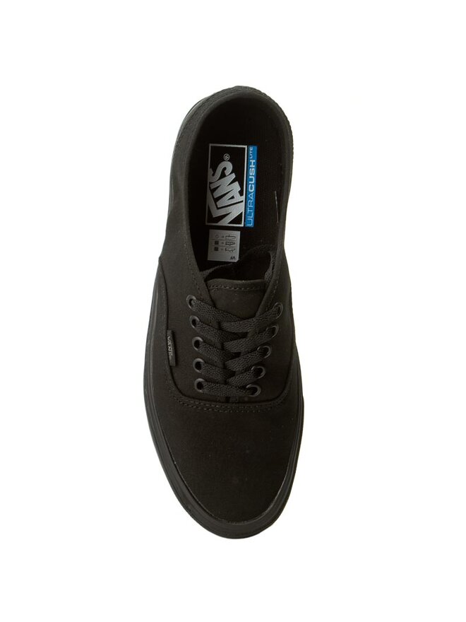 Vans authentic lite black sale