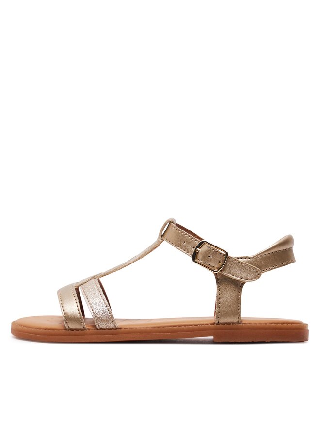 Geox Sandale Geox J Sandal Karly Girl J4535H 0NFQD C2010 S Zlatna