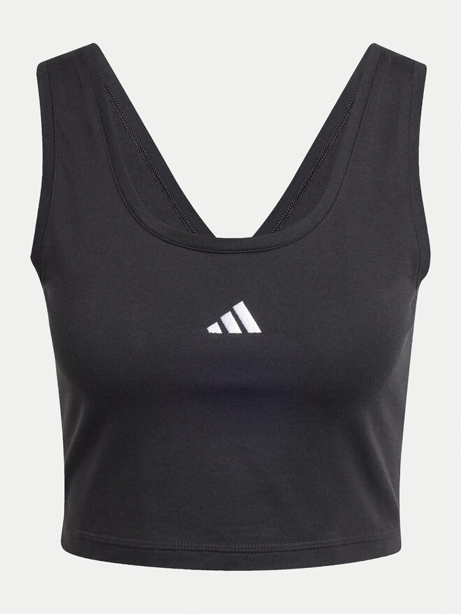 adidas adidas Felső Essentials Small Logo JE1321 Fekete Slim Fit