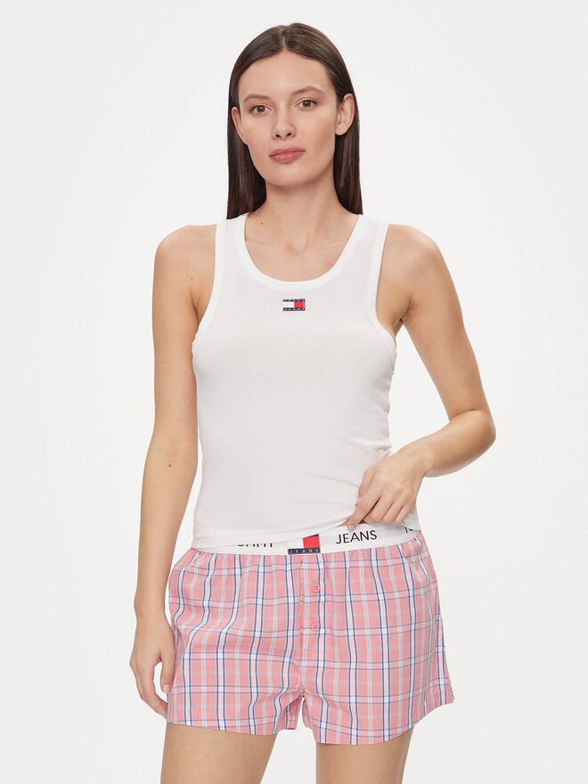 Tommy Jeans Tommy Jeans Pijama UW0UW05155 De color Regular Fit
