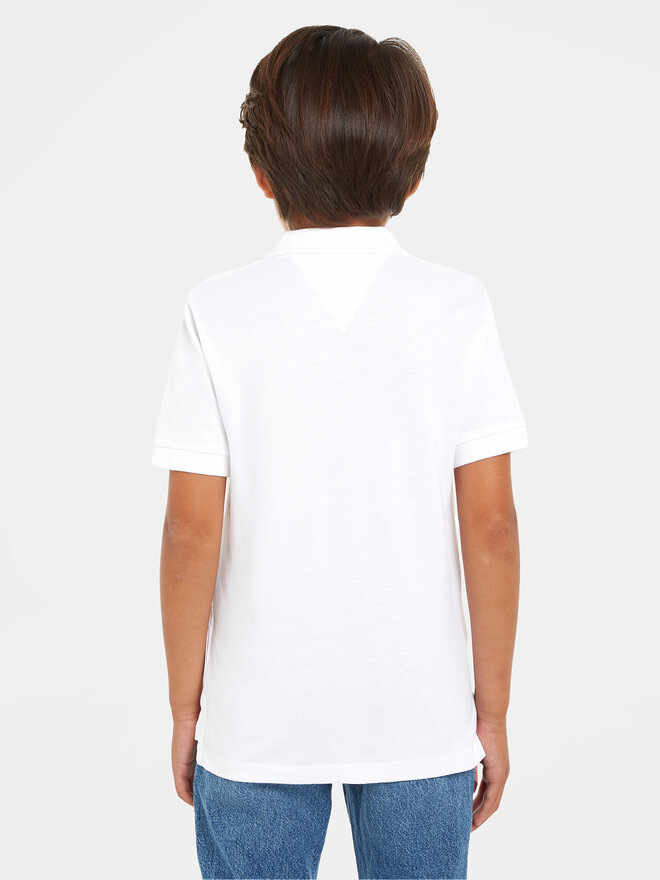 Tommy Hilfiger Tommy Hilfiger Polo Monotype KB0KB08801 Λευκό Regular Fit