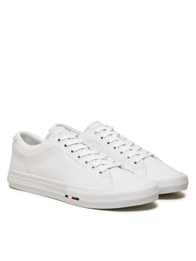 Tommy Hilfiger Sneakersy Tommy Hilfiger Hi Vulc Street Low FM0FM05312 Biały