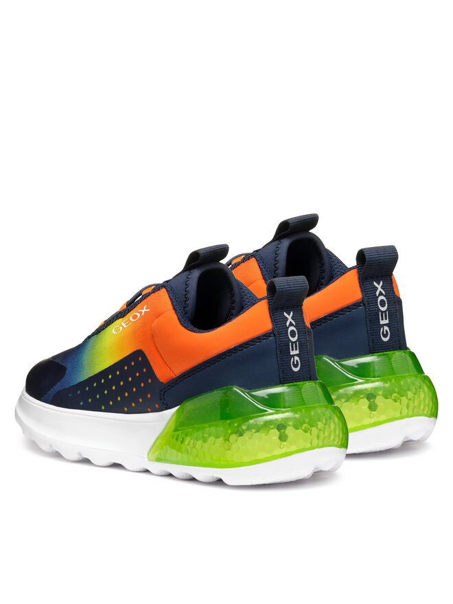 Geox Snīkeri Geox J Activart Illuminus J45LYA 02A9J C0749 M Tumši zils