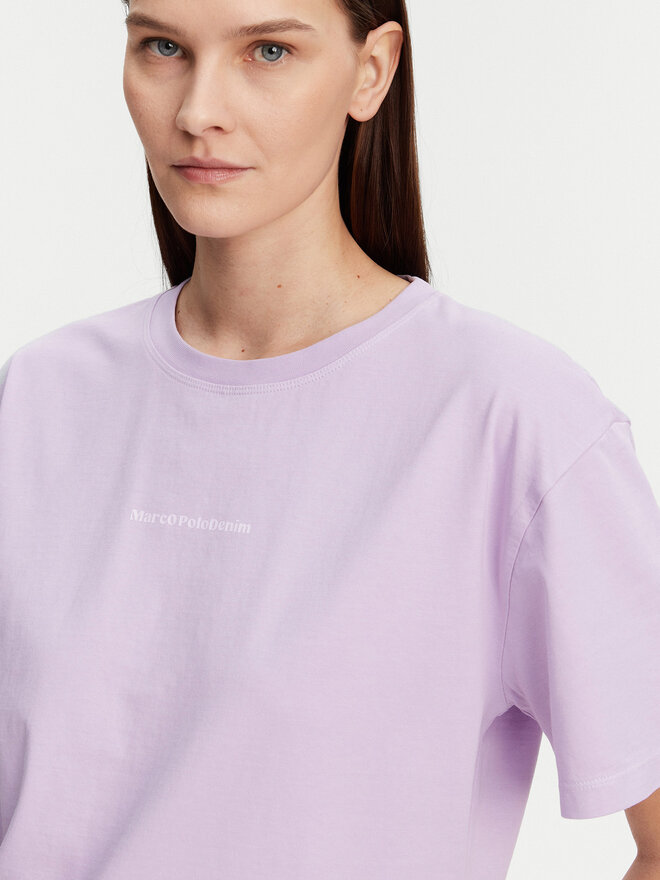 Marc O'Polo Denim Marc O'Polo Denim Camiseta 500 0005 950 Violeta Relaxed Fit