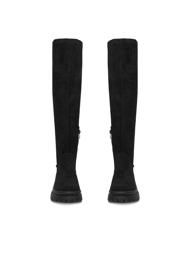 DeeZee Cizme lungi muschetar DeeZee HX24003-1 Negru