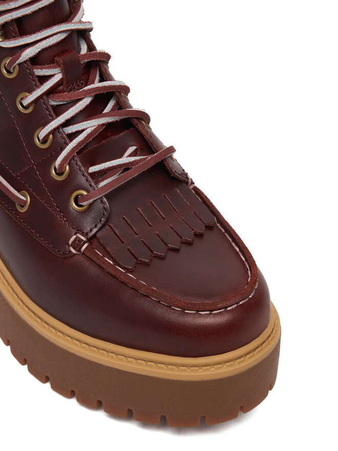 Timberland Gležnjarji Timberland Stone Street Mid TB0A27YZEIW1 Bordo rdeča