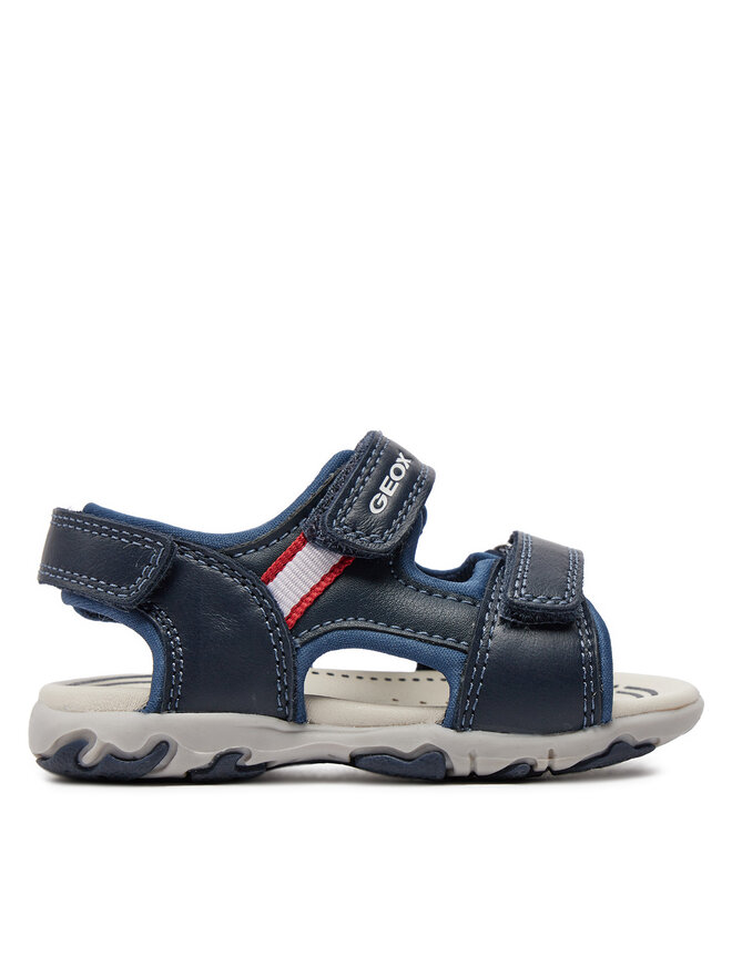 Geox Sandály Geox B Sandal Flaffee Boy B4559A 08515 C4002 M Tmavomodrá