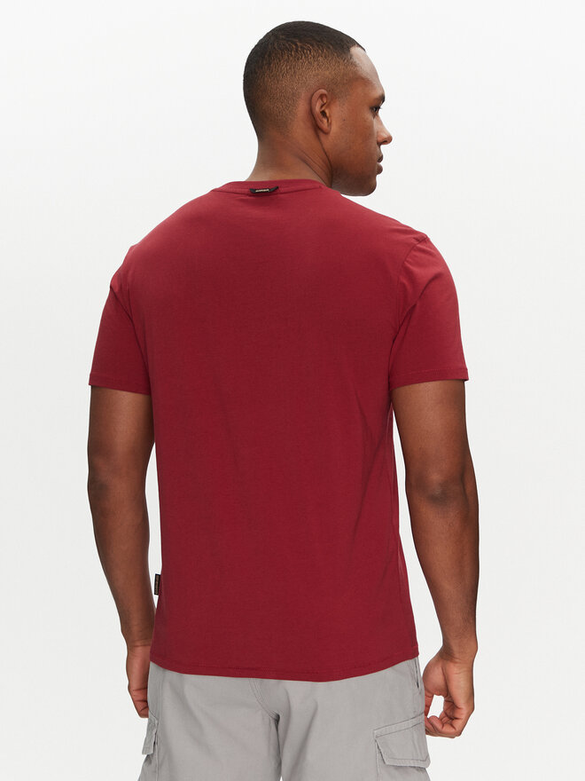 Napapijri Napapijri T-Shirt S-Turin NP0A4HQG Rot Regular Fit