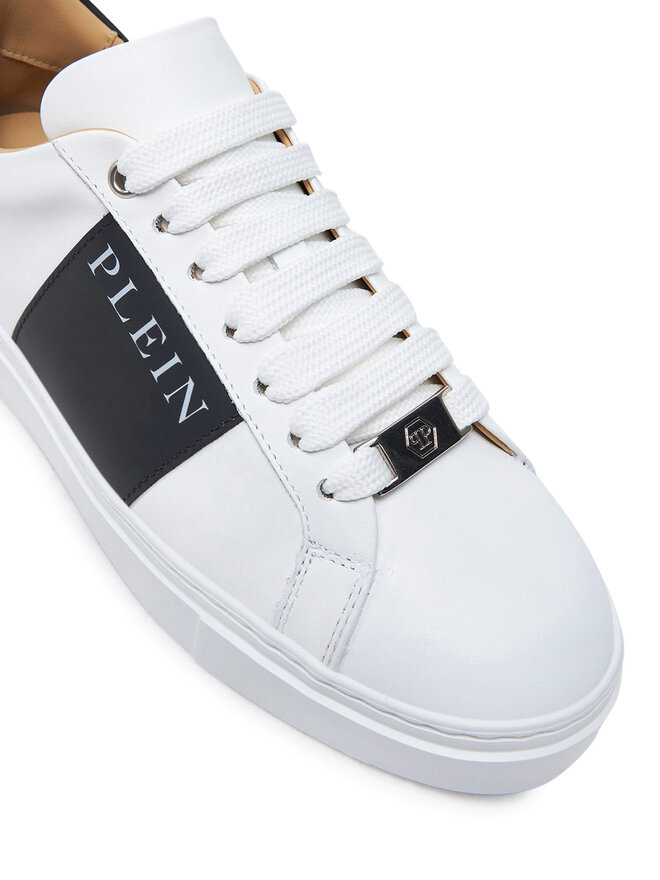 PHILIPP PLEIN Sneakersy PHILIPP PLEIN AADS USC0657 PLE010N Biały