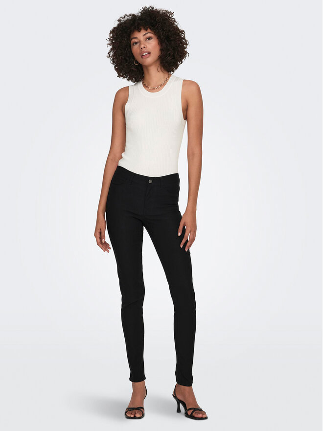 JDY JDY Τοπ Aya 15287501 Λευκό Slim Fit