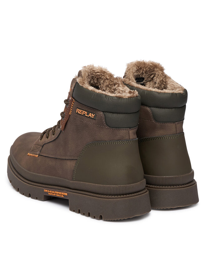 REPLAY Schnürschuhe REPLAY GMC1G .000.C0008S Braun