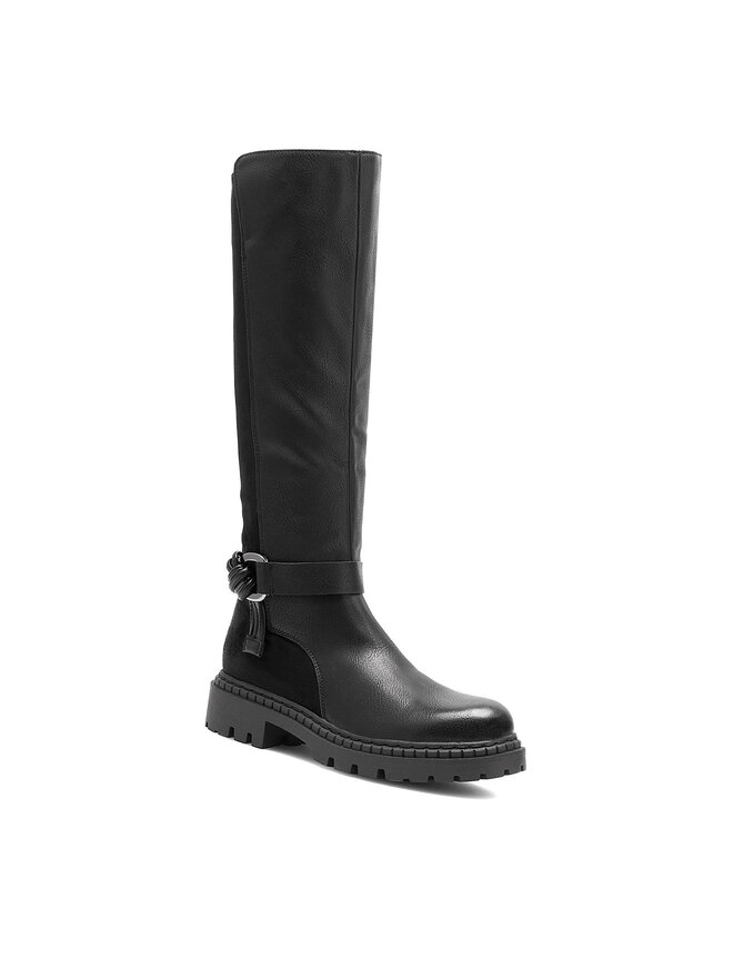 Clara Barson Μπότες Clara Barson DIANA WS6102-06 Μαύρο