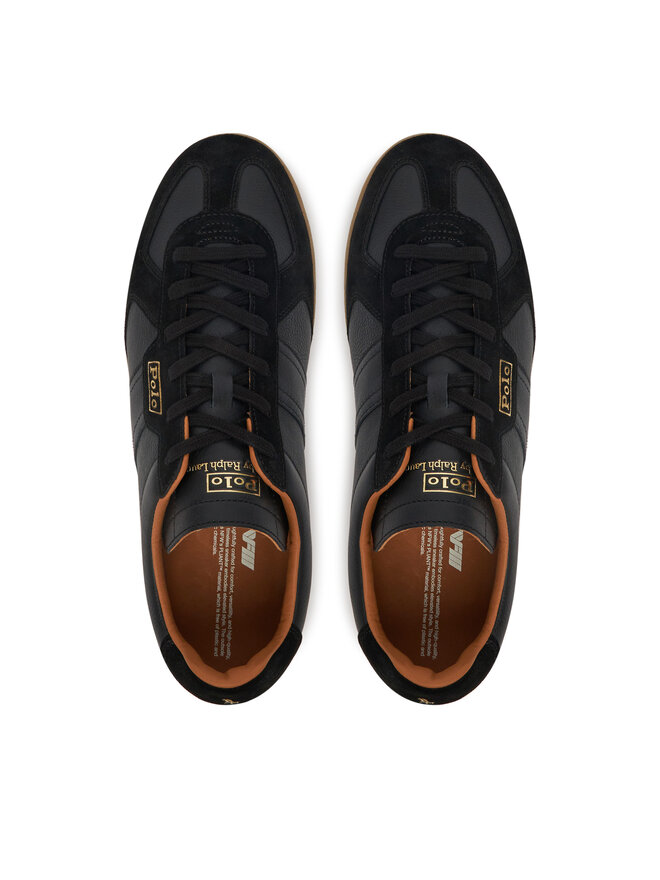 Polo Ralph Lauren Sneakersy Polo Ralph Lauren Field Court 100 809967531002 Černá